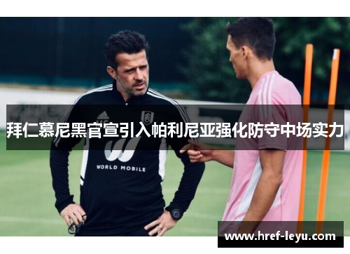 拜仁慕尼黑官宣引入帕利尼亚强化防守中场实力